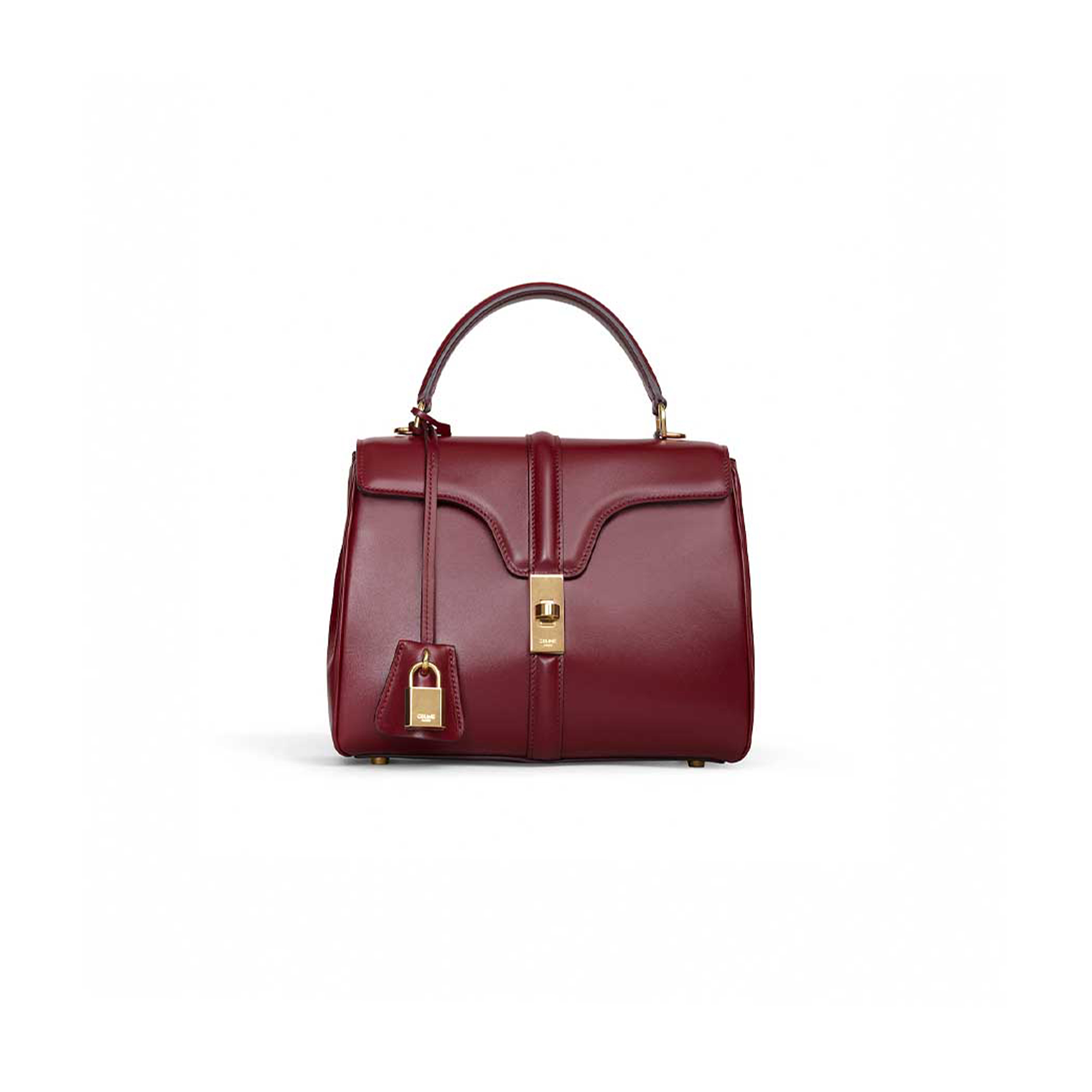 CELINE SMALL 16 BAG IN SATINATED CALFSKIN 188003BEY.28LB (23*18*10cm)
